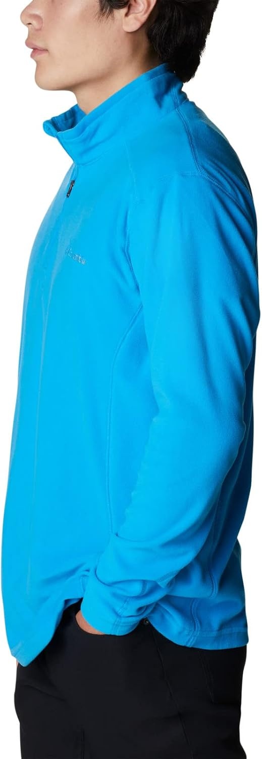 image:imageColumbia Klamath Range II Half Zip Fleece Pullover fr HerrenBlau Compass Blue