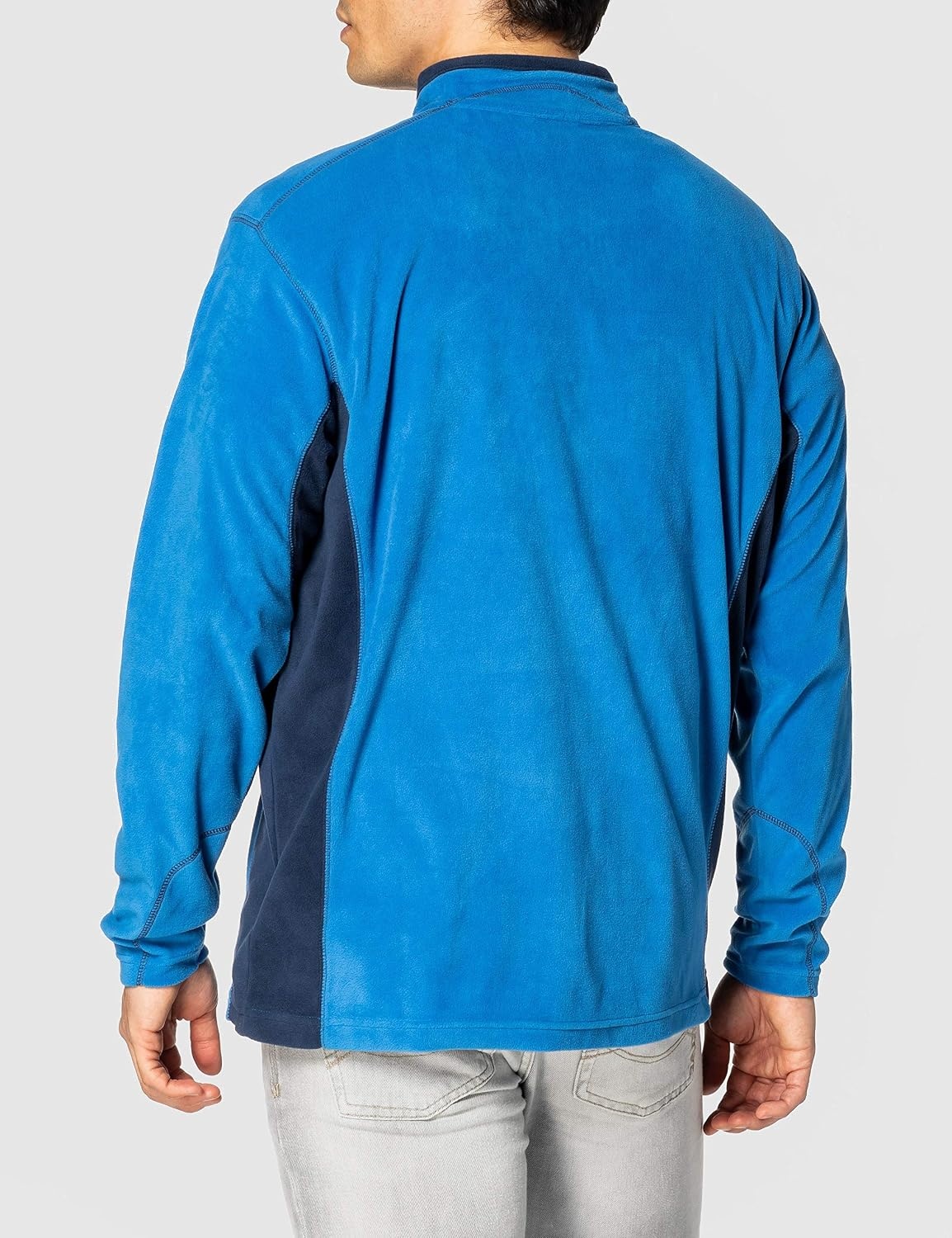 image:imageColumbia Klamath Range II Half Zip Fleece Pullover fr HerrenBright Indigo Collegiate Navy