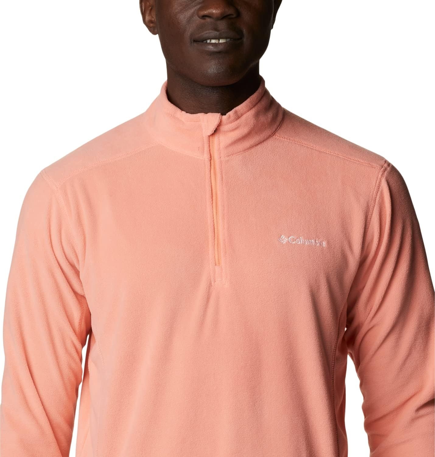 image:imageColumbia Klamath Range II Half Zip Fleece Pullover fr HerrenCoral Reef