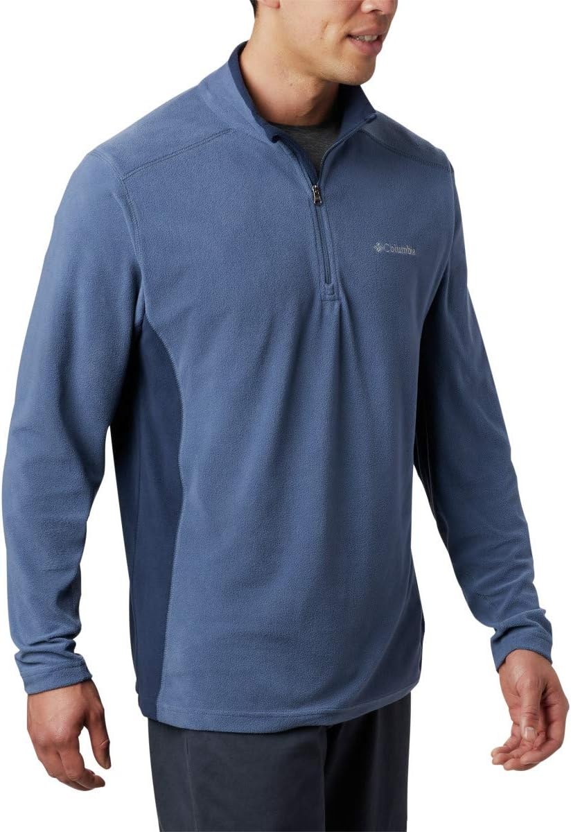 image:imageColumbia Klamath Range II Half Zip Fleece Pullover fr HerrenDark MountainCollegiate Navy