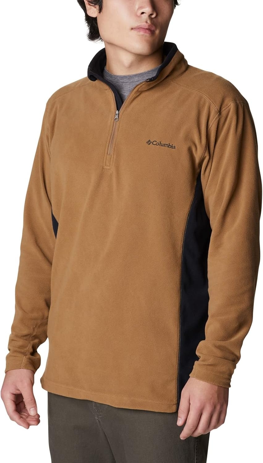 image:imageColumbia Klamath Range II Half Zip Fleece Pullover fr HerrenDeltaSchwarz
