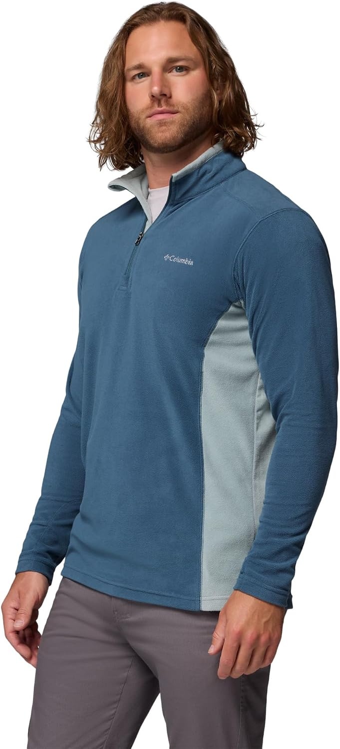 image:imageColumbia Klamath Range II Half Zip Fleece Pullover fr HerrenEverblueCrushed Blue