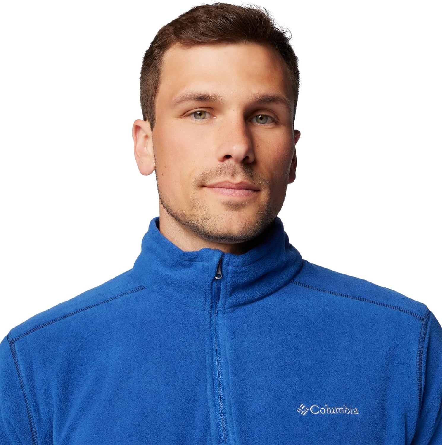 image:imageColumbia Klamath Range II Half Zip Fleece Pullover fr HerrenMountain Blue