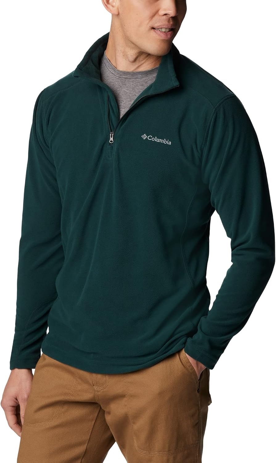 image:imageColumbia Klamath Range II Half Zip Fleece Pullover fr HerrenSpruce