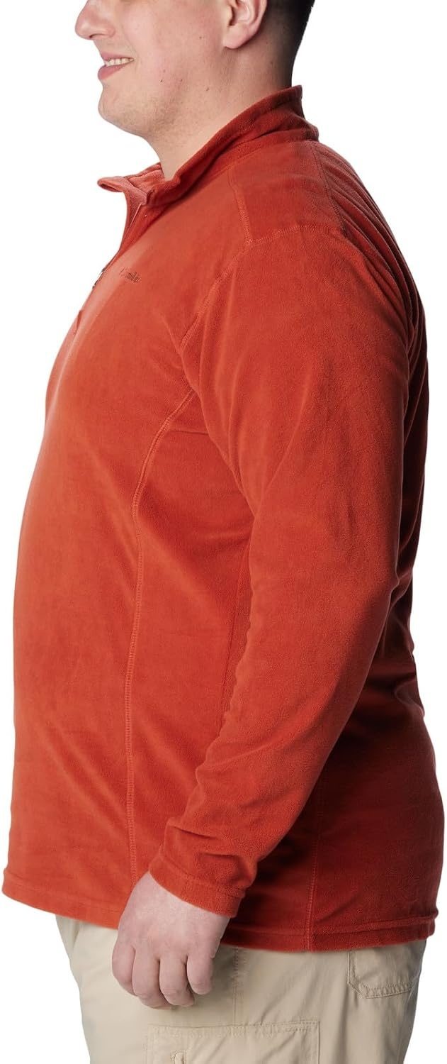image:imageColumbia Klamath Range II Half Zip Fleece Pullover fr HerrenWarp Red