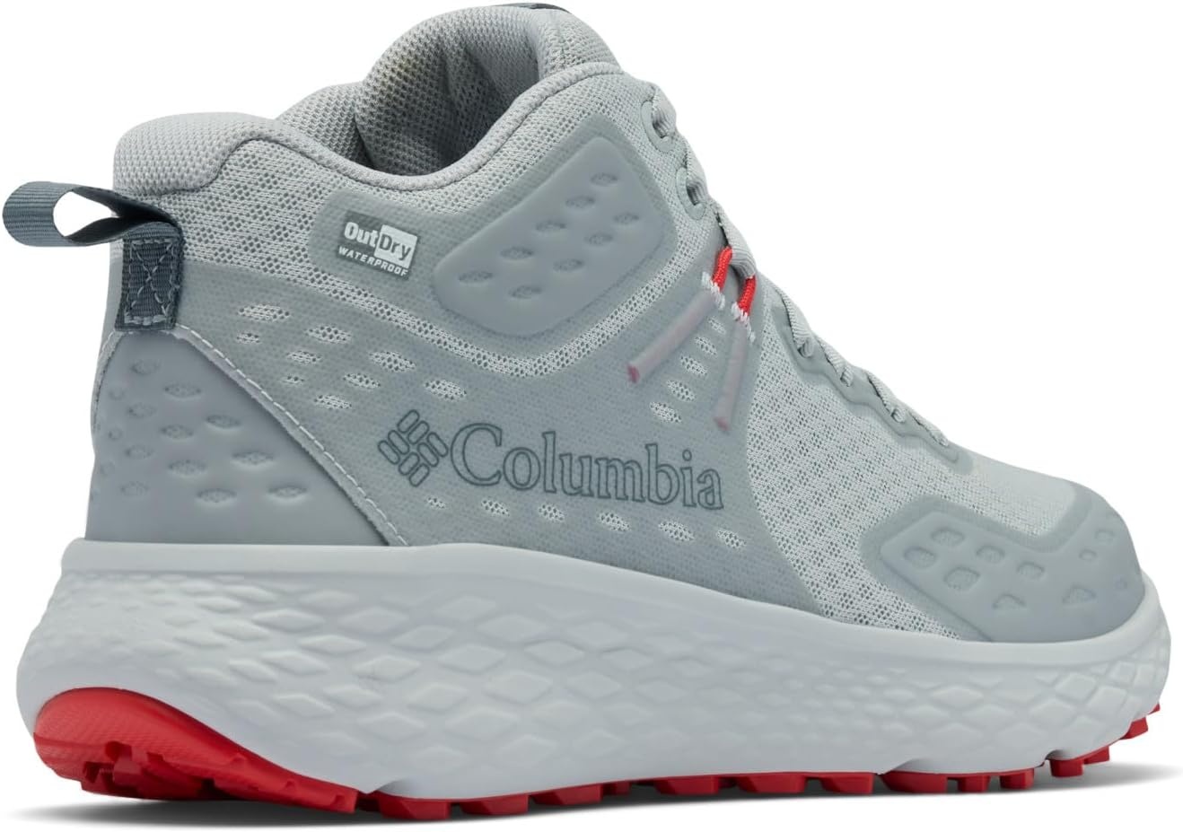 image:imageColumbia Konos TRS Outdry Mid Trekking Und Wanderstiefel fr DamenGrey Ice Poppy Red