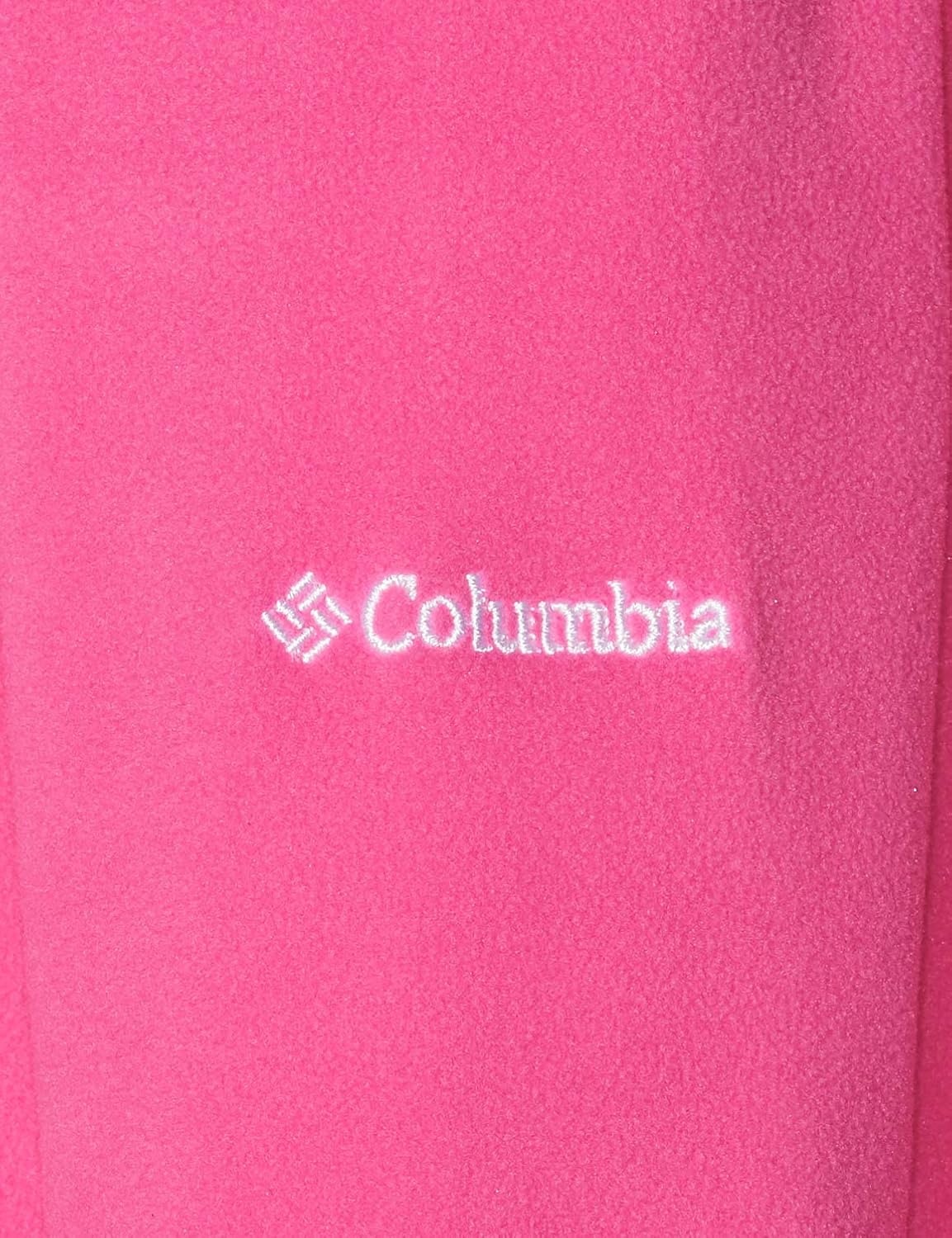 image:imageColumbia Mdchen Glacial Fleecepullover mit Halbhohem Reiverschluss Fleece PulloverPink Ice