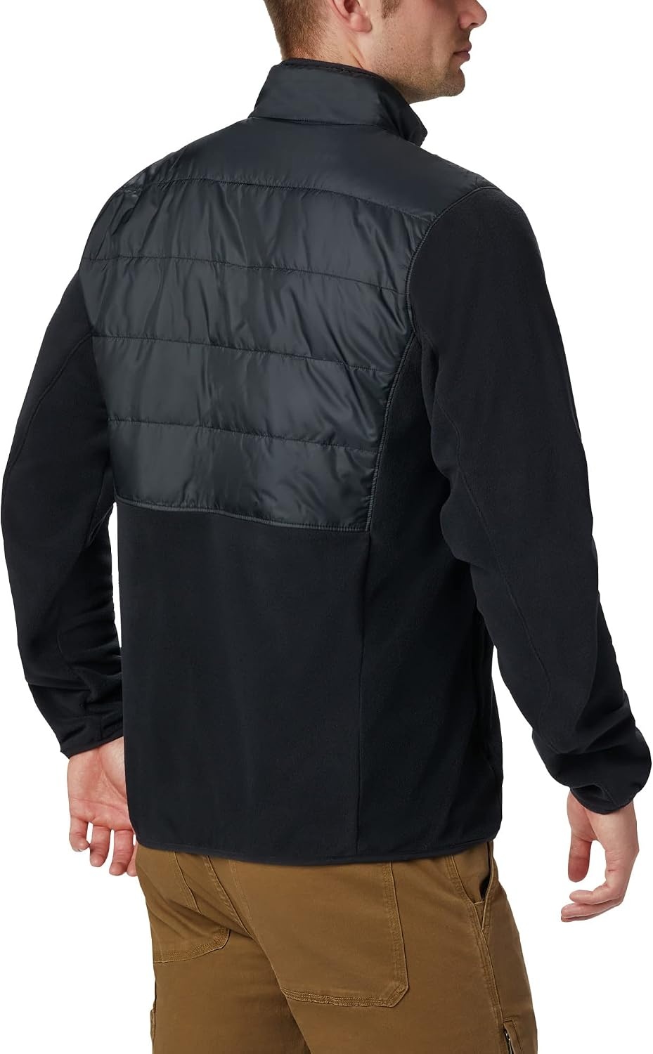 image:imageColumbia Mens Basin Butte Fleece Full Zip Full Zip Fleece Jacket Black Size LSchwarz