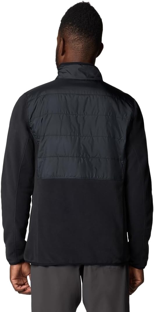 image:imageColumbia Mens Basin Butte Fleece Full Zip Full Zip Fleece Jacket Black Size LSchwarz