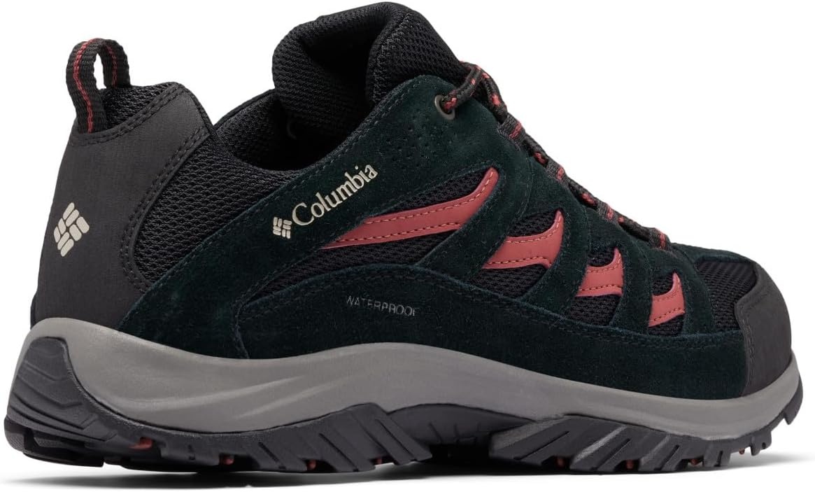 image:imageColumbia Mens Crestwood Waterproof Low Rise Trekking and Hiking ShoesBlack Spice