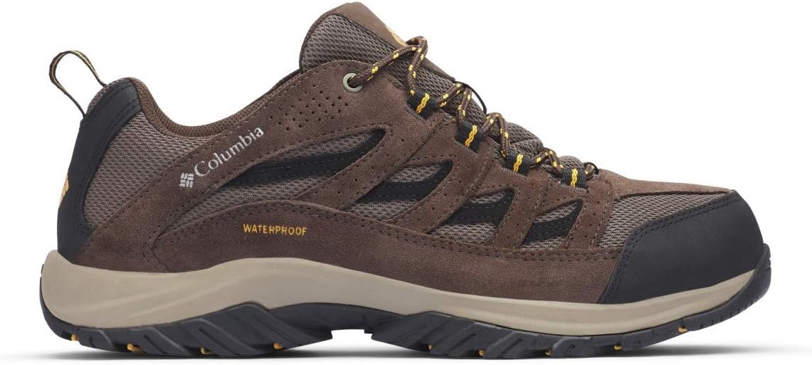 image:imageColumbia Mens Crestwood Waterproof Low Rise Trekking and Hiking ShoesBraun