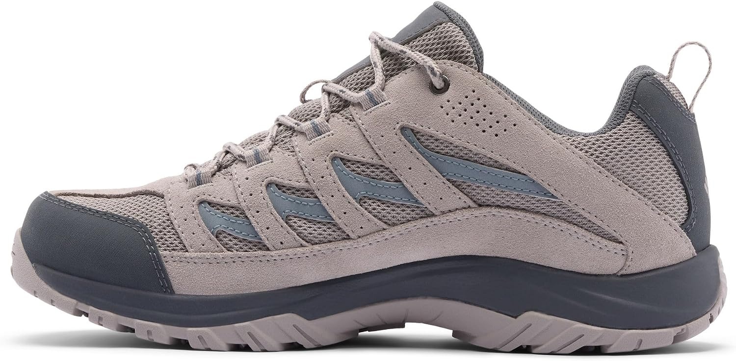 image:imageColumbia Mens Crestwood Waterproof Low Rise Trekking and Hiking ShoesDove Cinder Grey
