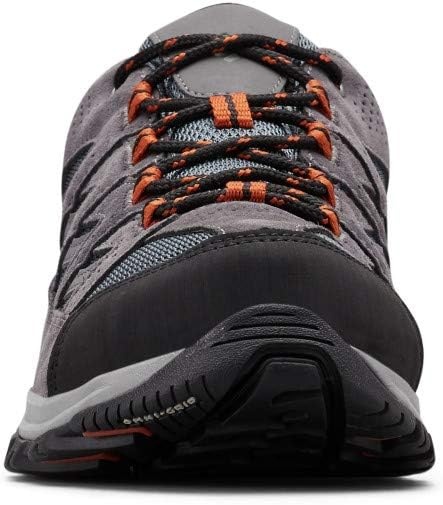 image:imageColumbia Mens Crestwood Waterproof Low Rise Trekking and Hiking ShoesGraphite Dark Adobe