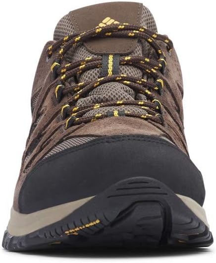 image:imageColumbia Mens Crestwood Waterproof Low Rise Trekking and Hiking ShoesMud Squash 255