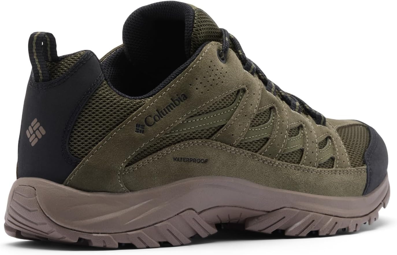 image:imageColumbia Mens Crestwood Waterproof Low Rise Trekking and Hiking ShoesNori Wet Sand