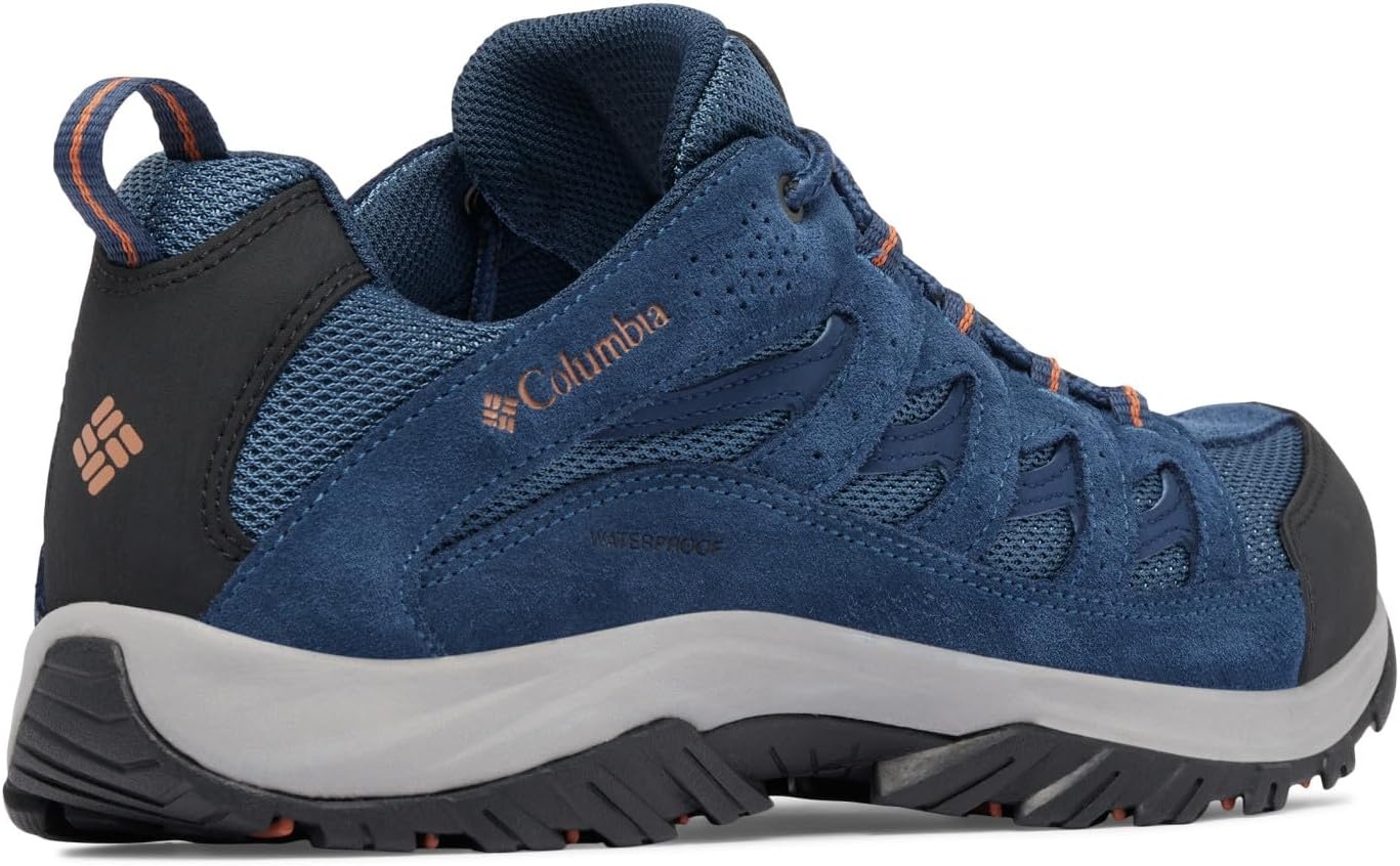 image:imageColumbia Mens Crestwood Waterproof Low Rise Trekking and Hiking ShoesZinc Owl