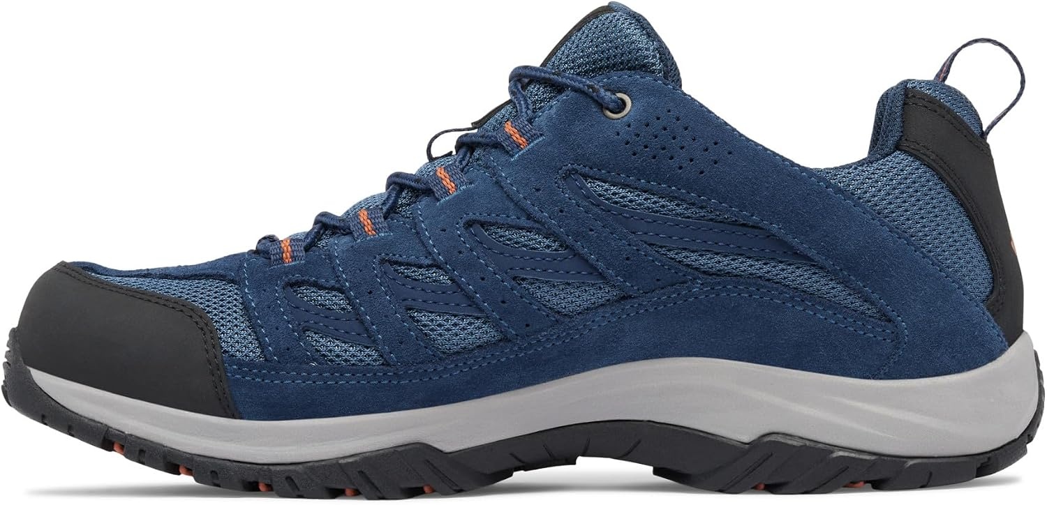 image:imageColumbia Mens Crestwood Waterproof Low Rise Trekking and Hiking ShoesZinc Owl