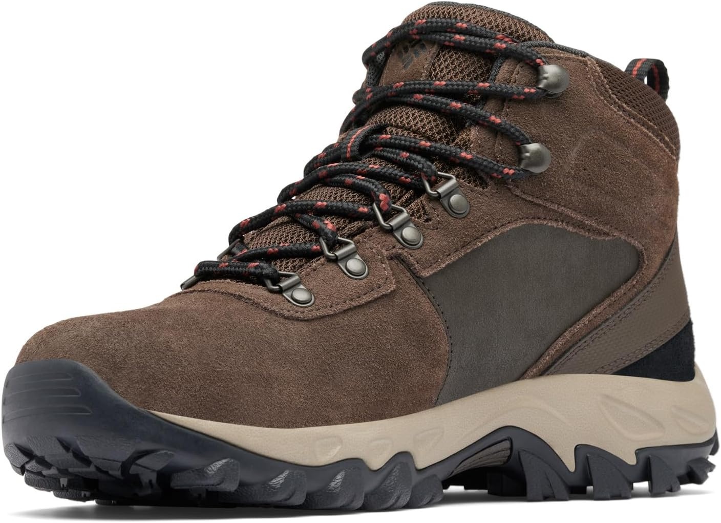 image:imageColumbia Mens Newton Ridge Plus II Suede Waterproof Hiking Boot2024 Cordovan Spice