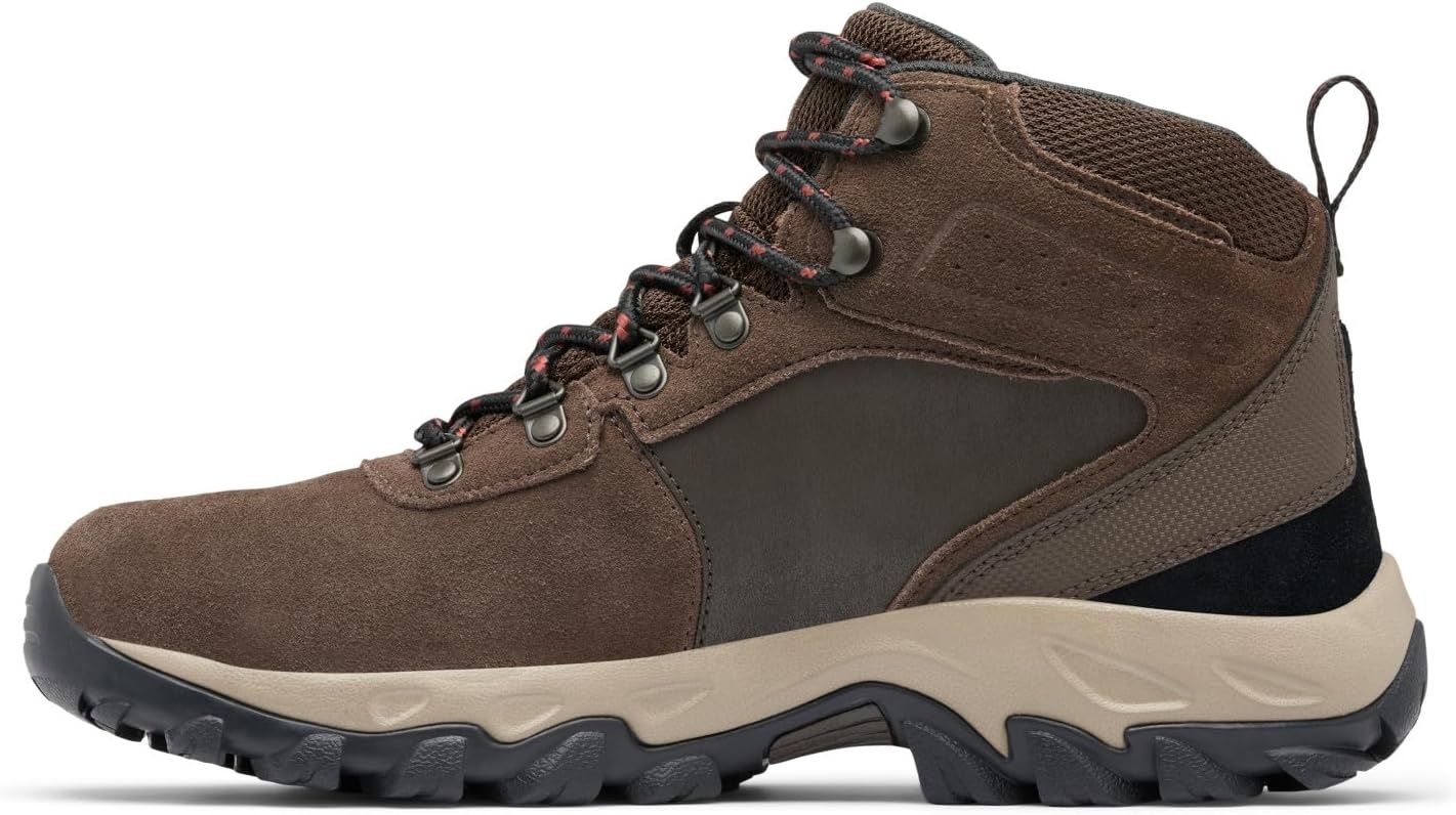 image:imageColumbia Mens Newton Ridge Plus II Suede Waterproof Hiking Boot2024 Cordovan Spice