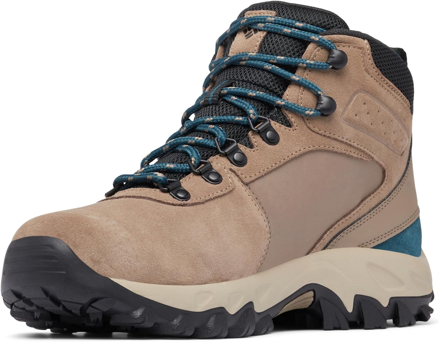 image:imageColumbia Mens Newton Ridge Plus II Suede Waterproof Hiking BootAsh Brown Night Wave