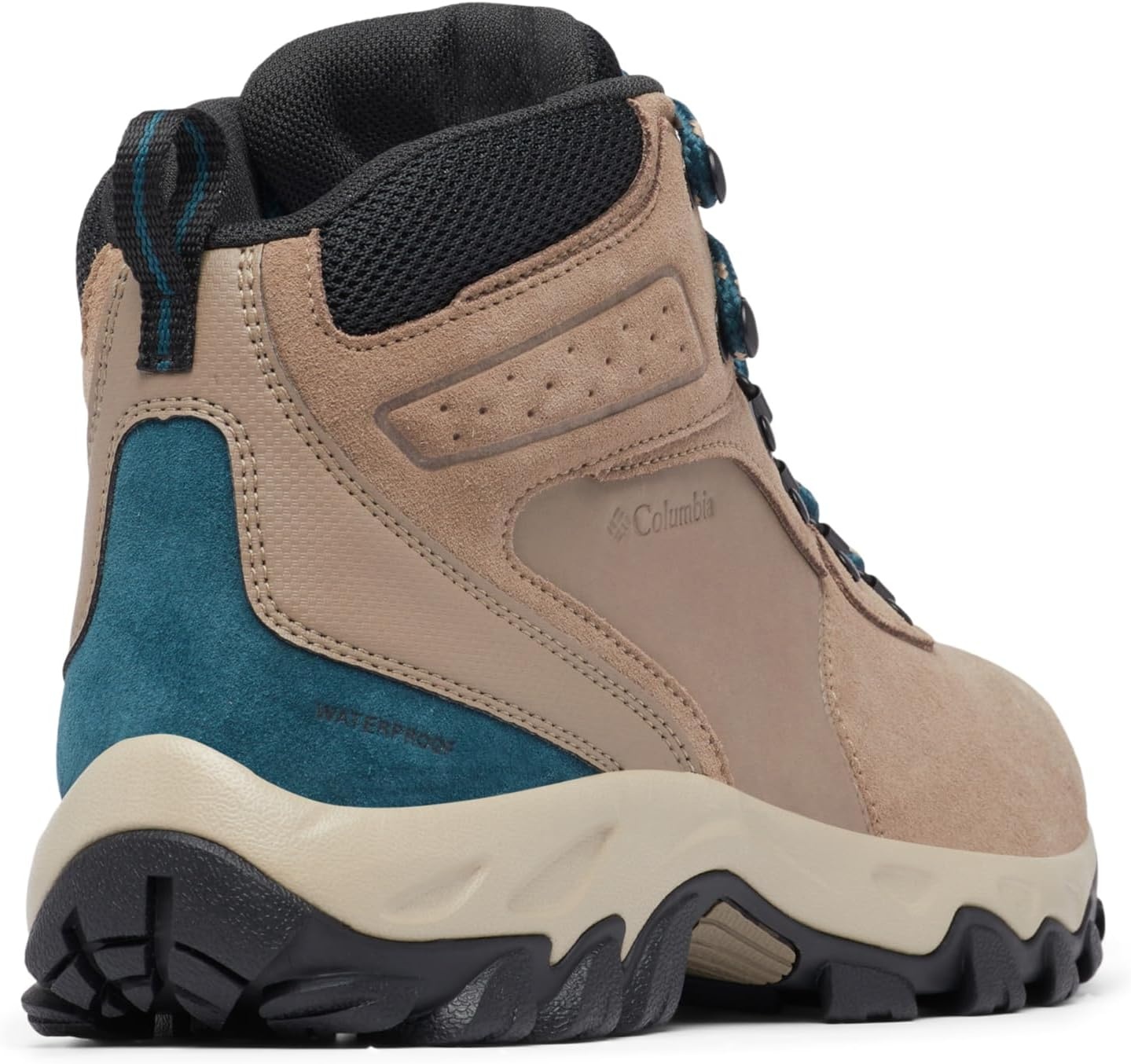 image:imageColumbia Mens Newton Ridge Plus II Suede Waterproof Hiking BootAsh Brown Night Wave