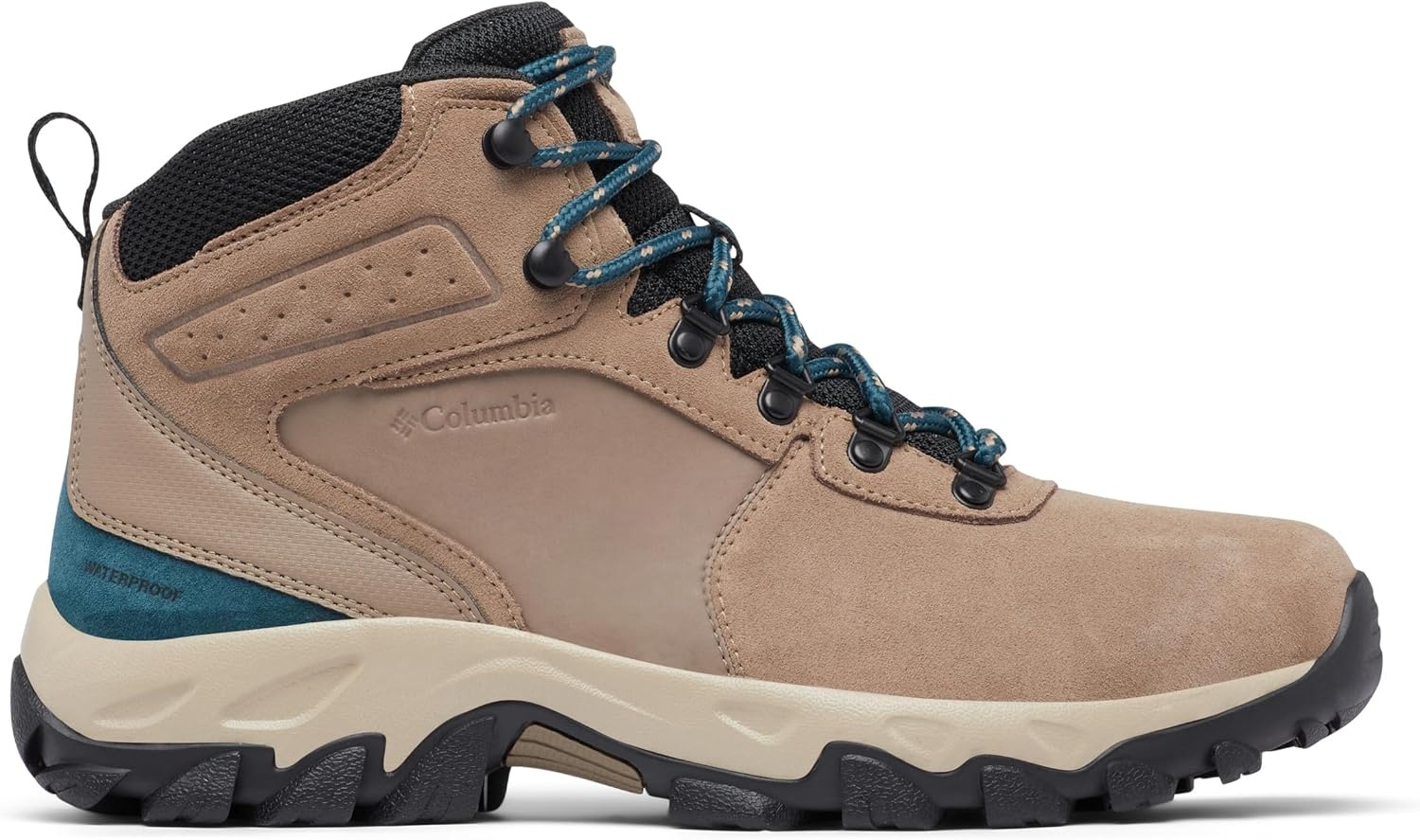 image:imageColumbia Mens Newton Ridge Plus II Suede Waterproof Hiking BootAsh Brown Night Wave