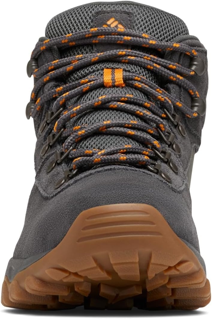 image:imageColumbia Mens Newton Ridge Plus II Suede Waterproof Hiking BootDark Grey Gold Amber