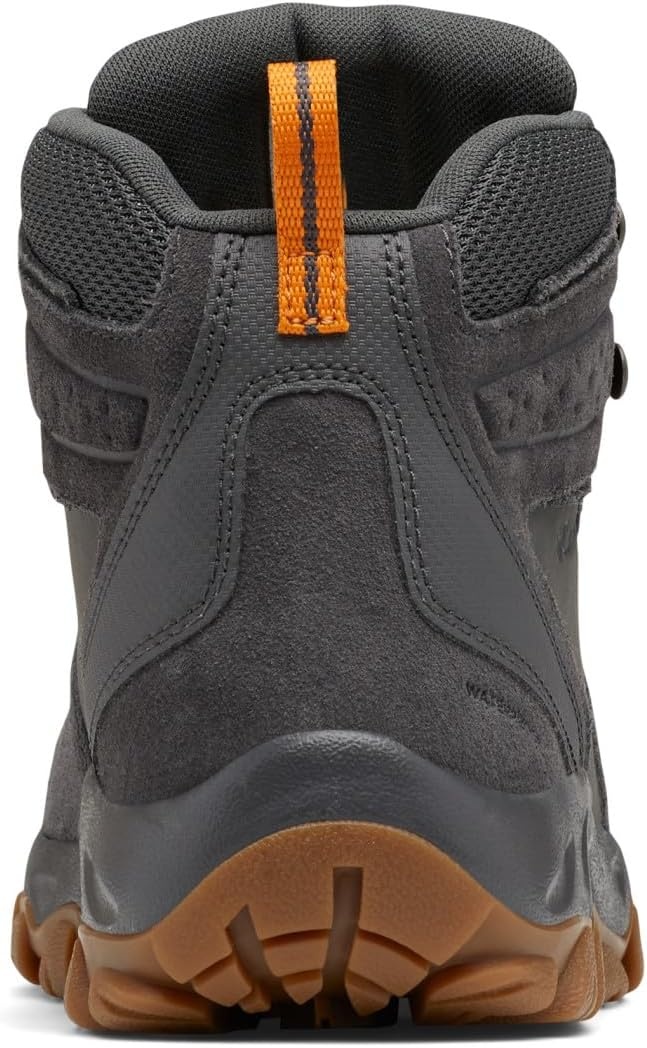 image:imageColumbia Mens Newton Ridge Plus II Suede Waterproof Hiking BootDark Grey Gold Amber
