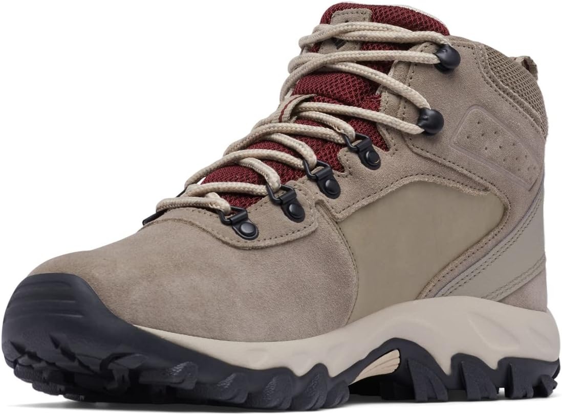 image:imageColumbia Mens Newton Ridge Plus II Suede Waterproof Hiking BootPebble Deep Rust