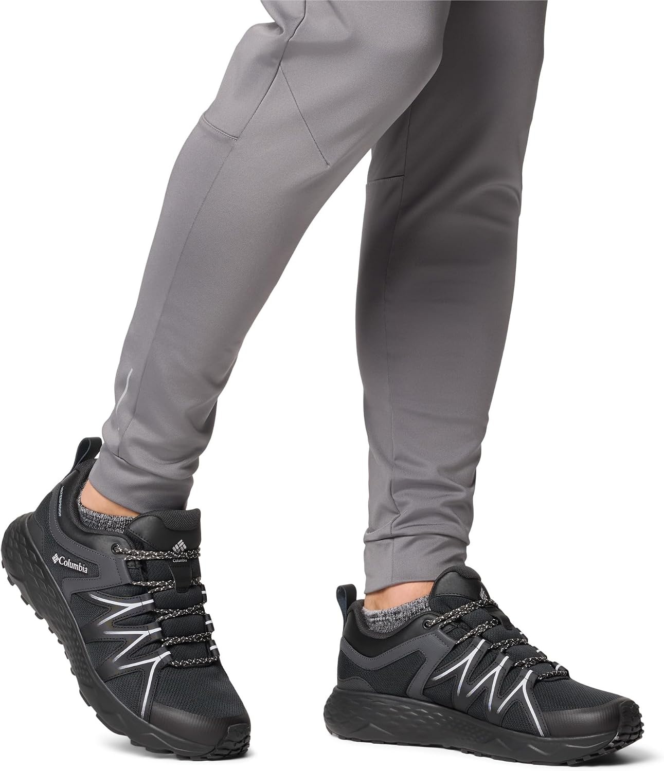 image:imageColumbia Mens Peakfreak Roam Wp Waterproof Low Rise Trekking and Hiking ShoesBlack Silver Grey
