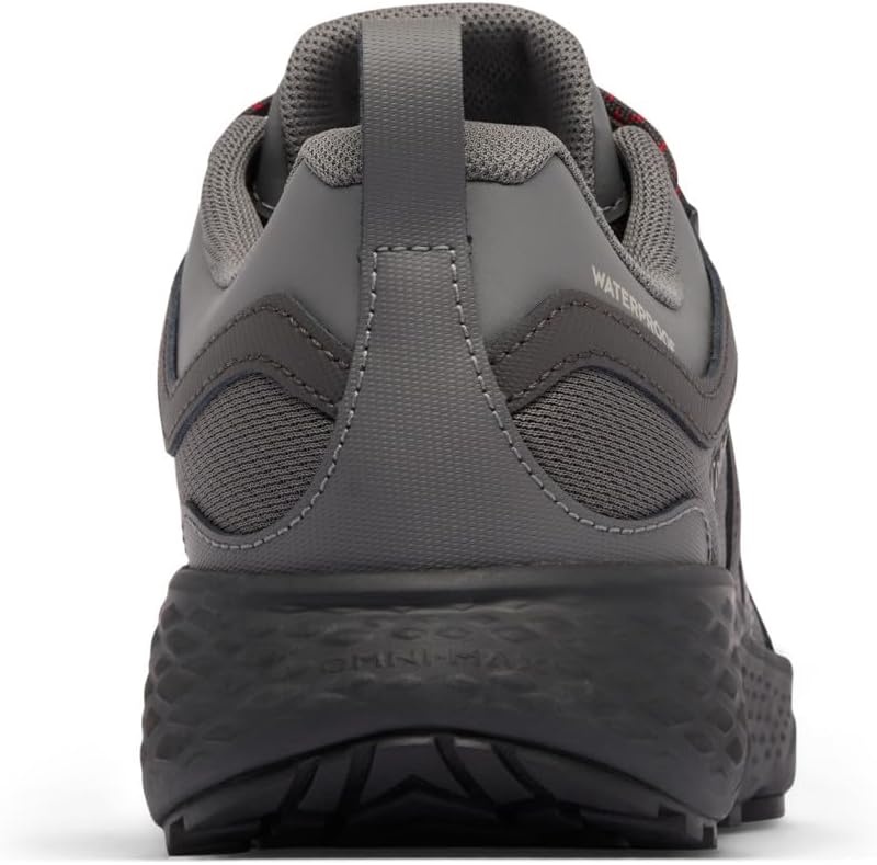image:imageColumbia Mens Peakfreak Roam Wp Waterproof Low Rise Trekking and Hiking ShoesCity Grey Mountain Red