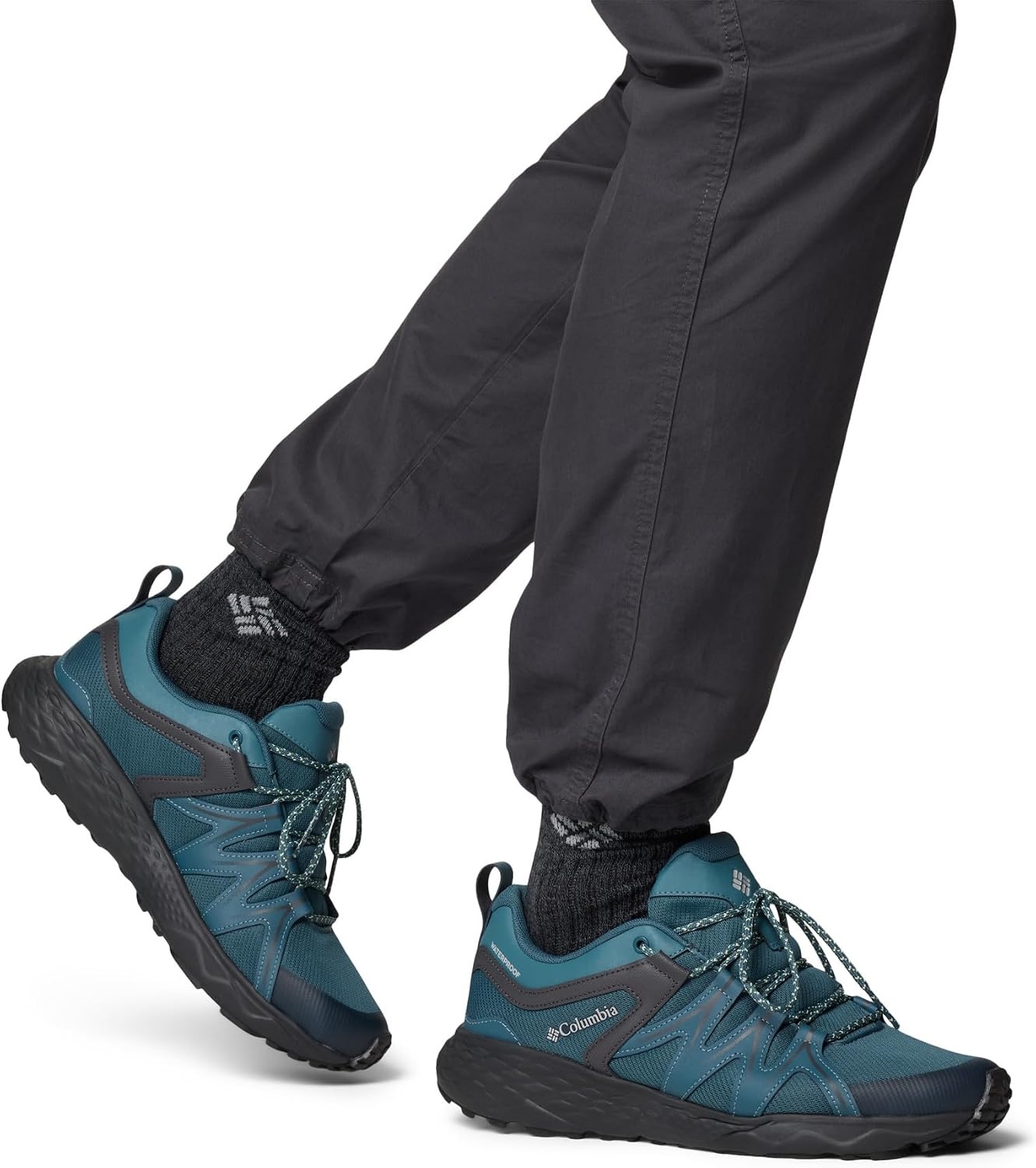 image:imageColumbia Mens Peakfreak Roam Wp Waterproof Low Rise Trekking and Hiking ShoesEverblue Dark Grey