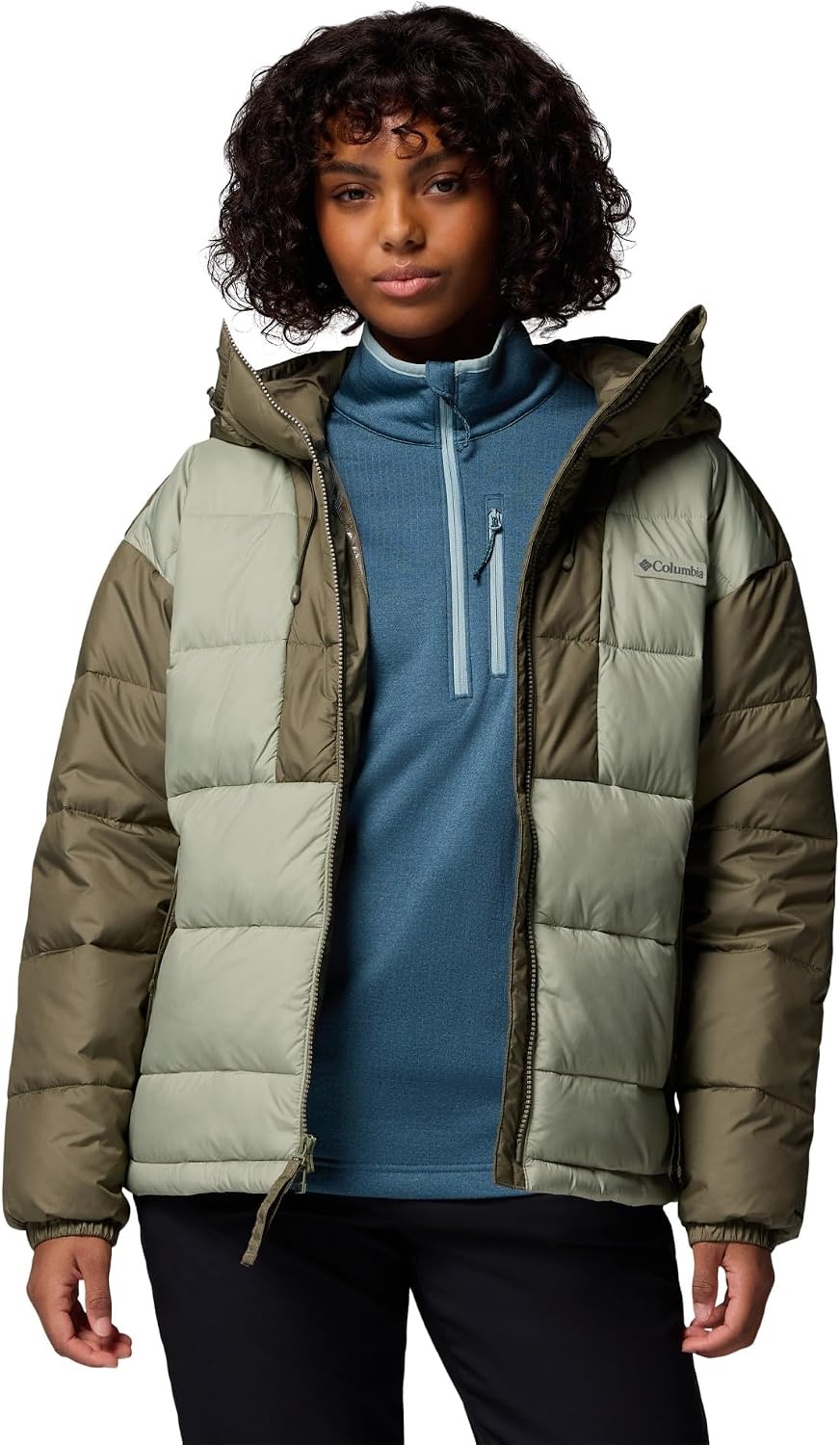 image:imageColumbia PIKE LAKE III HOODED JACKETSafari Stone Green