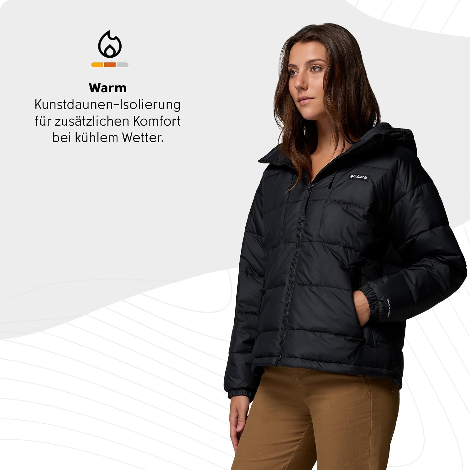 image:imageColumbia PIKE LAKE III HOODED JACKETSchwarz