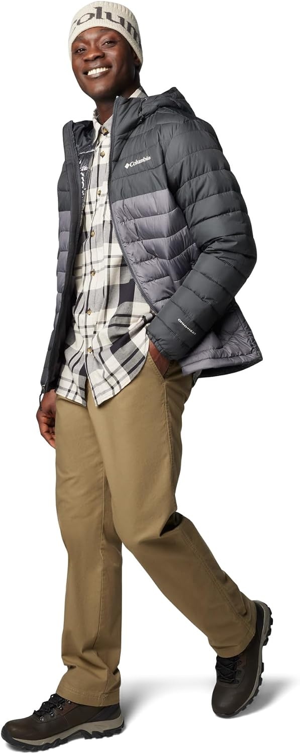 image:imageColumbia Powder Lite II Hooded Jacket Steppjacke mit Kapuze fr HerrenCity GreyShark