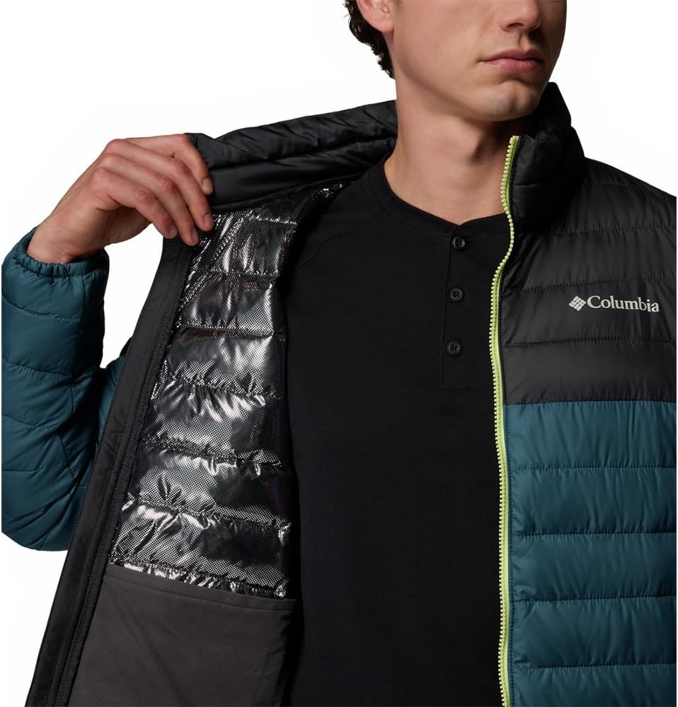 image:imageColumbia Powder Lite II Hooded Jacket Steppjacke mit Kapuze fr HerrenEverblue Hai
