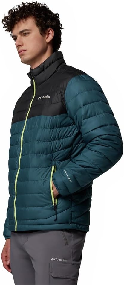 image:imageColumbia Powder Lite II Hooded Jacket Steppjacke mit Kapuze fr HerrenEverblue Hai
