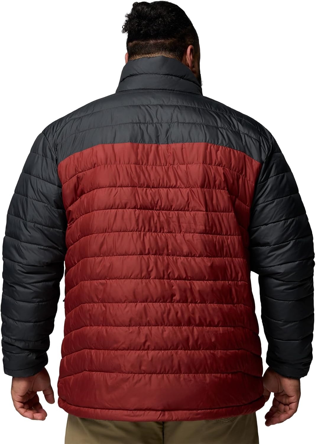 image:imageColumbia Powder Lite II Hooded Jacket Steppjacke mit Kapuze fr HerrenRed OxideShark