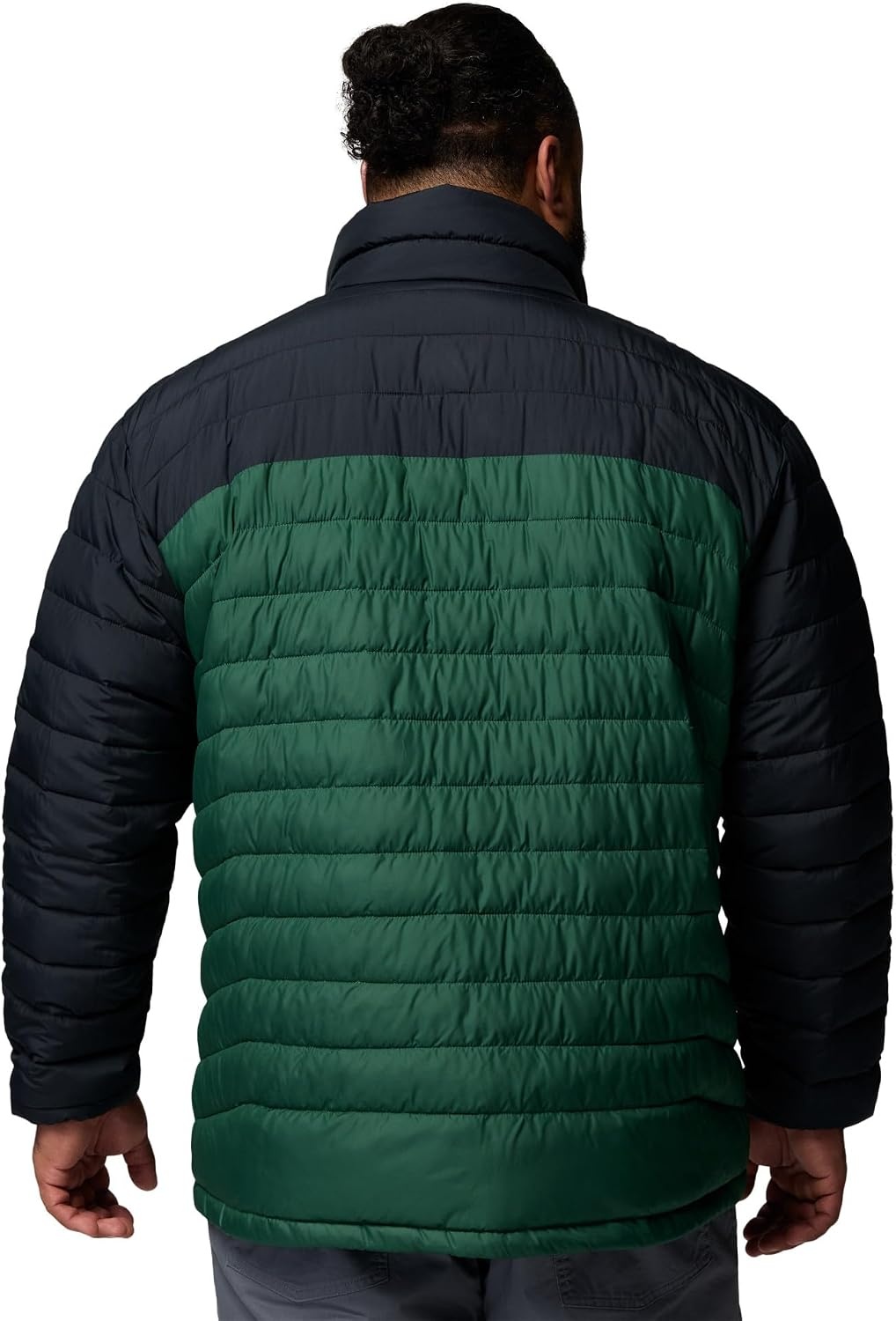 image:imageColumbia Powder Lite II Hooded Jacket Steppjacke mit Kapuze fr HerrenRegenwaldSchwarz