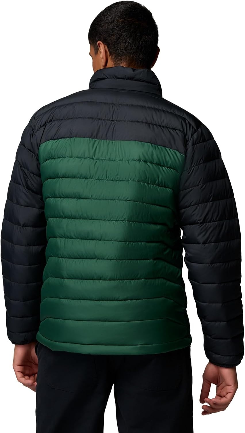 image:imageColumbia Powder Lite II Hooded Jacket Steppjacke mit Kapuze fr HerrenRegenwaldSchwarz