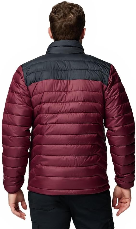 image:imageColumbia Powder Lite II Hooded Jacket Steppjacke mit Kapuze fr HerrenRich Wine Schwarz
