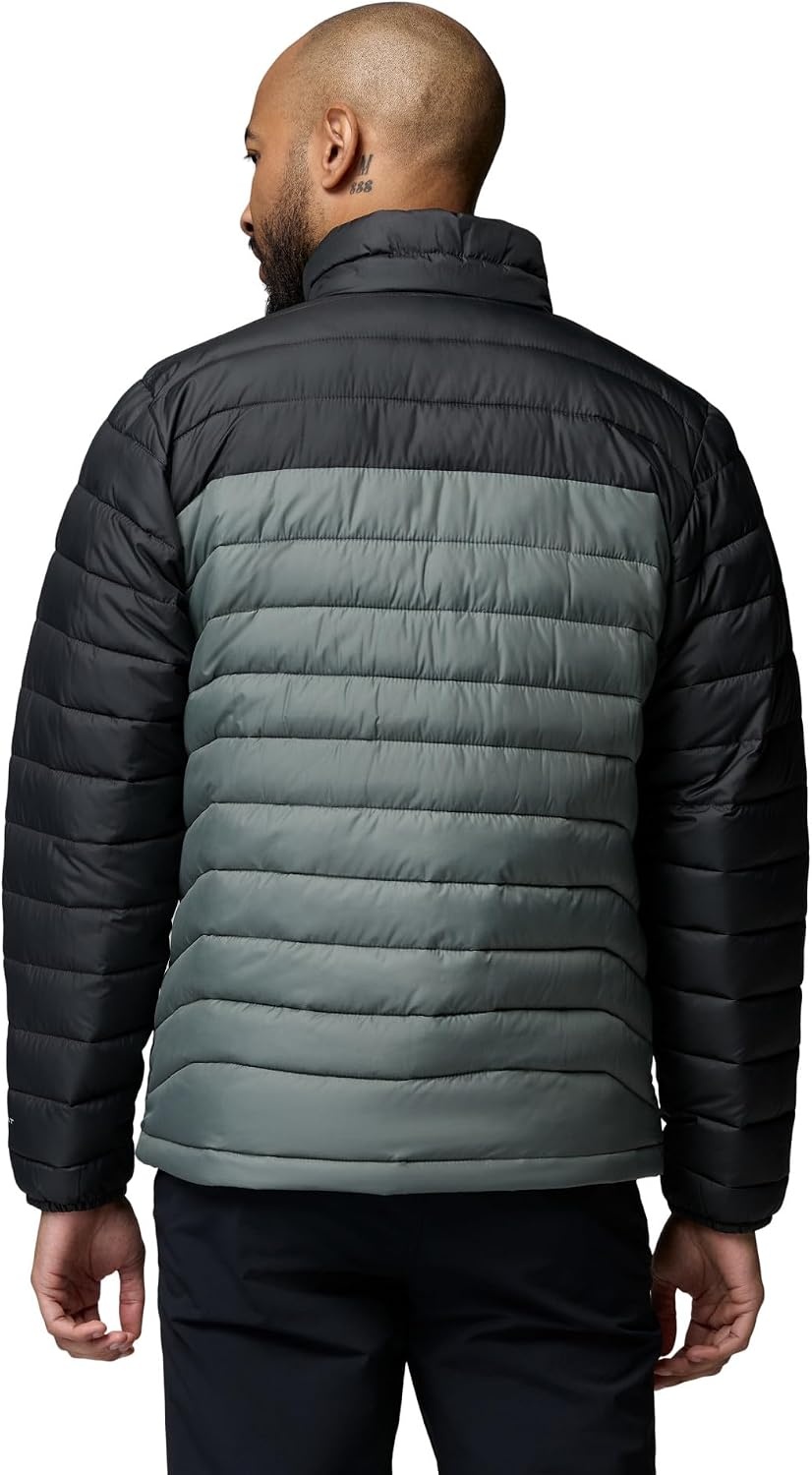 image:imageColumbia Powder Lite II Hooded Jacket Steppjacke mit Kapuze fr HerrenSedona SageShark