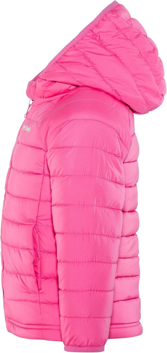 image:imageColumbia Powder Lite II Hooded Jacket Steppjacke mit Kapuze fr MdchenCactus Pink