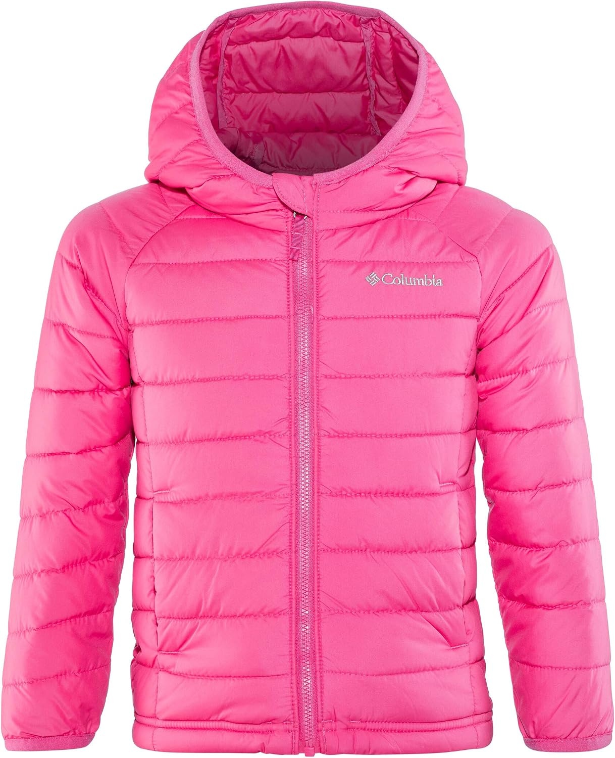 image:imageColumbia Powder Lite II Hooded Jacket Steppjacke mit Kapuze fr MdchenCactus Pink