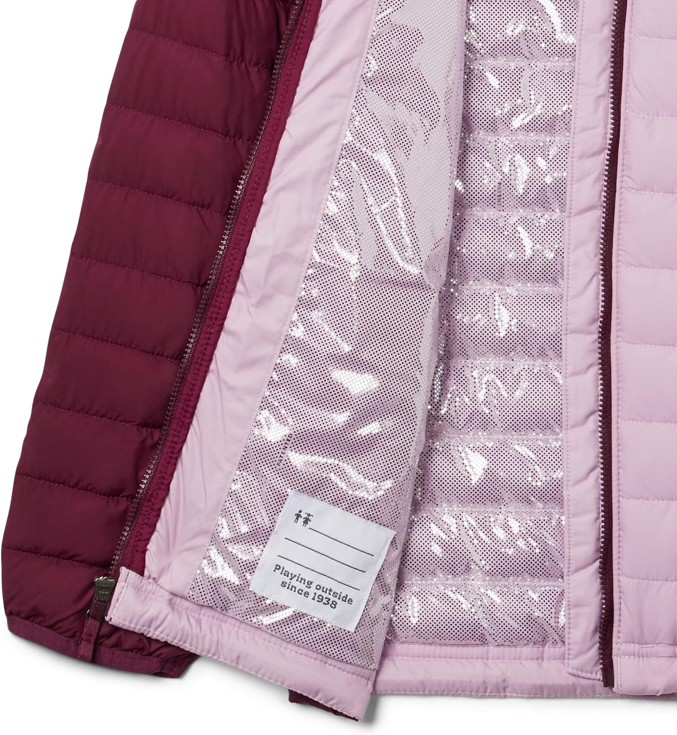 image:imageColumbia Powder Lite II Hooded Jacket Steppjacke mit Kapuze fr MdchenMarionberry Aura