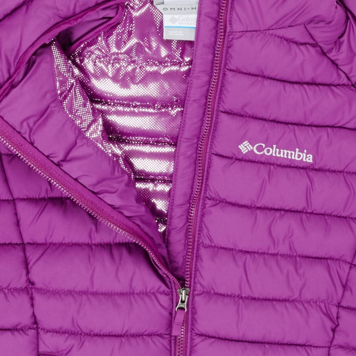 image:imageColumbia Powder Lite II Hooded Jacket Steppjacke mit Kapuze fr MdchenPlum