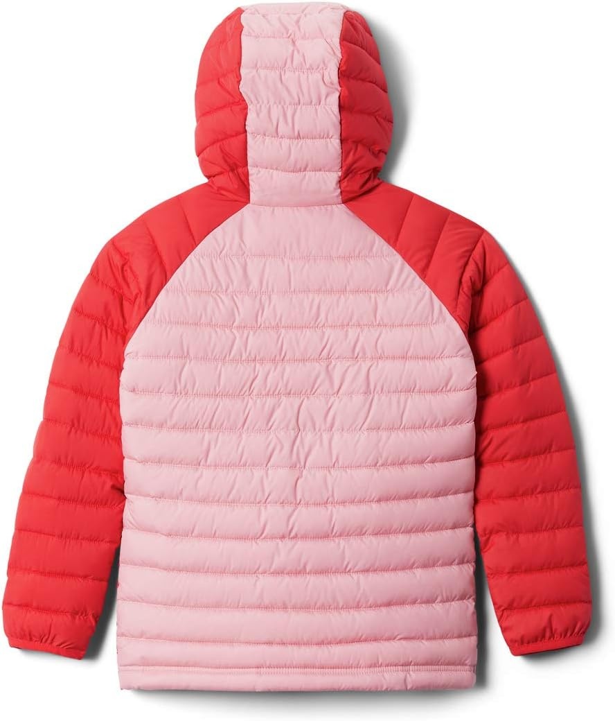 image:imageColumbia Powder Lite II Hooded Jacket Steppjacke mit Kapuze fr MdchenRed LilyPink Orchid