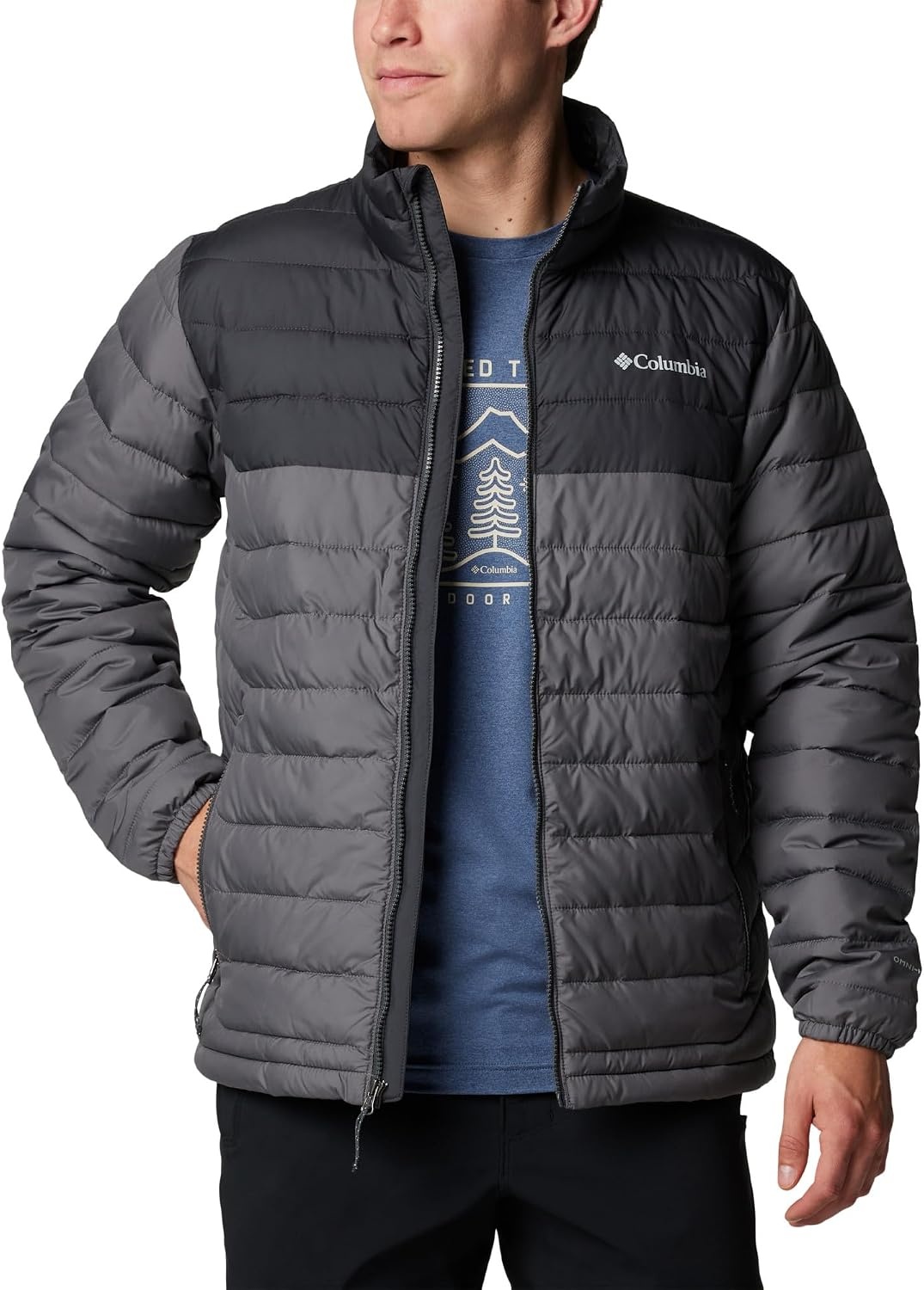 image:imageColumbia Powder Lite II Jacket Steppjacke fr HerrenCity GreyShark