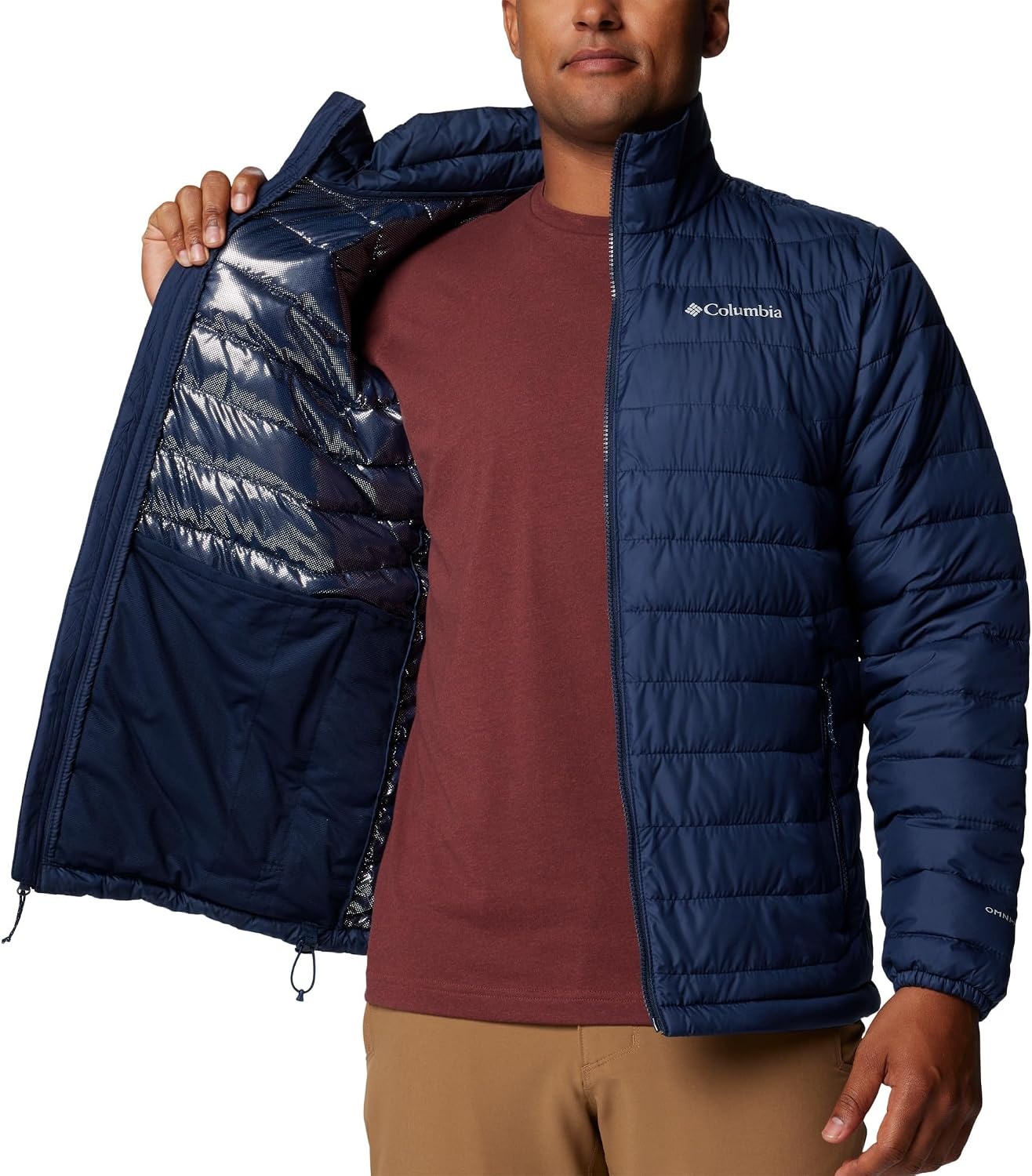 image:imageColumbia Powder Lite II Jacket Steppjacke fr HerrenCollegiate Navy