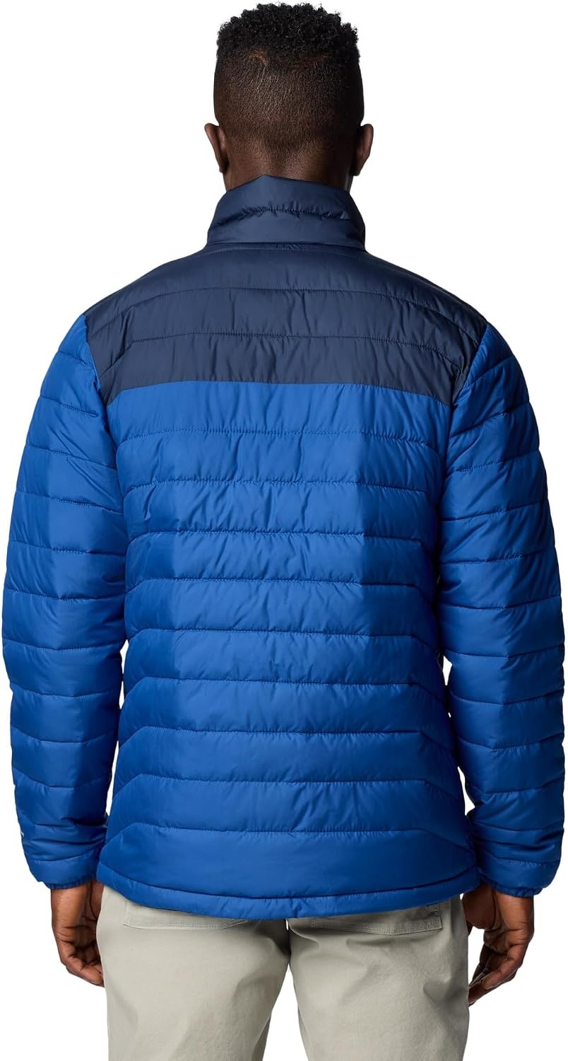 image:imageColumbia Powder Lite II Jacket Steppjacke fr HerrenMountain Blue Collegiate Navy
